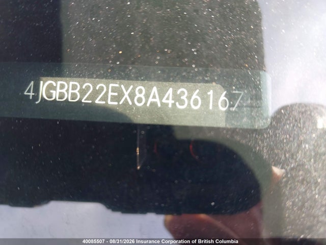 Продаж на аукціоні авто 2008 Mercedes-benz Ml 320 Cdi 4matic, vin: 4JGBB22EX8A436167, номер лоту: 40085507