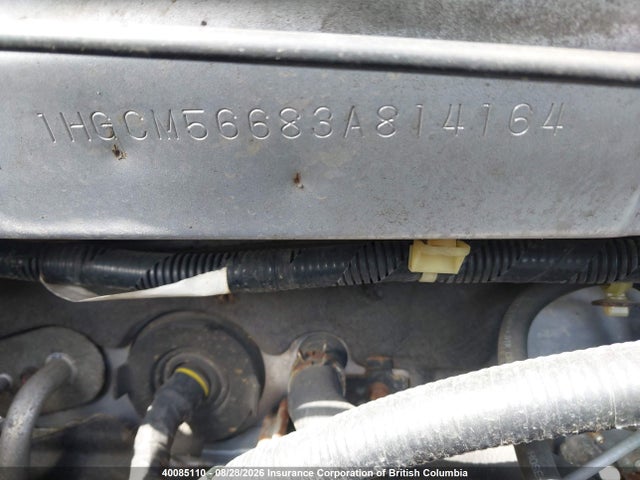 Продажа на аукционе авто 2003 Honda Accord Ex, vin: 1HGCM56683A814164, номер лота: 40085110