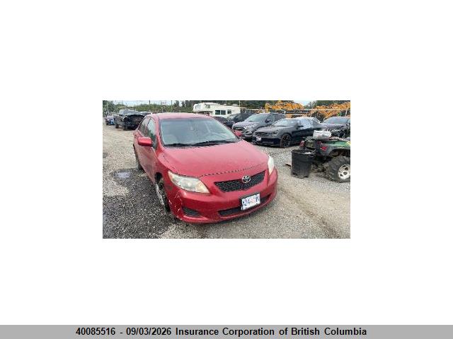 40085516 :رقم المزاد ، 2T1BU4EE2AC373167 vin ، 2010 Toyota Corolla Ce مزاد بيع