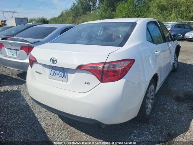 2T1BURHE9KC228346 Toyota Corolla L/le/xle/se/xse