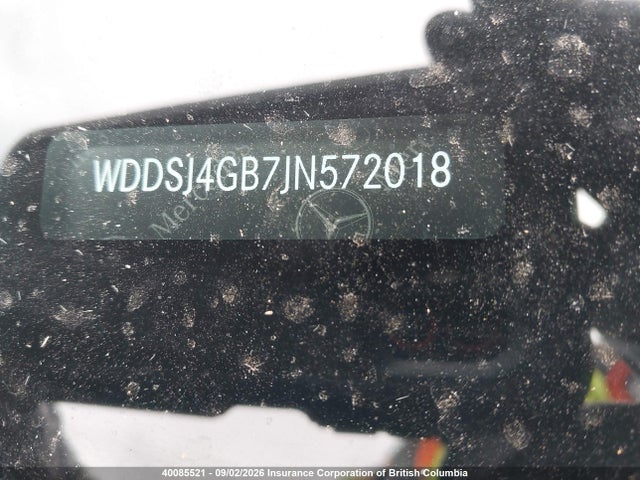 2018 Mercedes-benz Cla 250 4matic მანქანა იყიდება აუქციონზე, vin: WDDSJ4GB7JN572018, აუქციონის ნომერი: 40085521