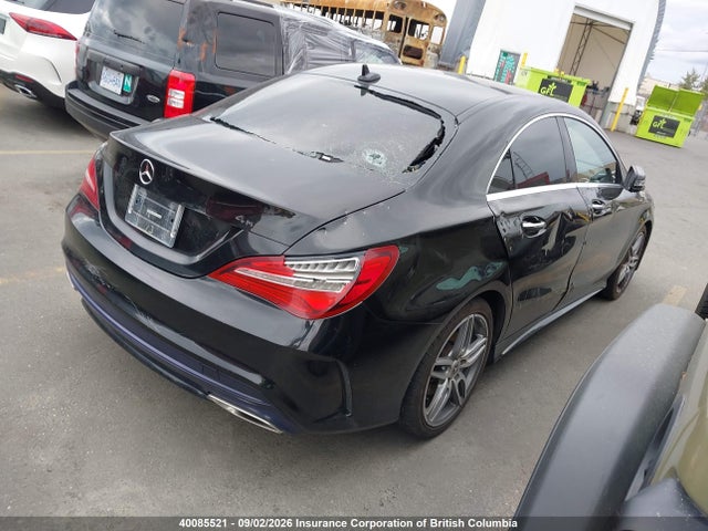 2018 Mercedes-benz Cla 250 4matic მანქანა იყიდება აუქციონზე, vin: WDDSJ4GB7JN572018, აუქციონის ნომერი: 40085521