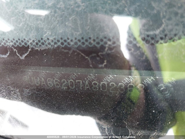 40085528 :رقم المزاد ، 19UUA66207A802368 vin ، 2007 Acura Tl مزاد بيع