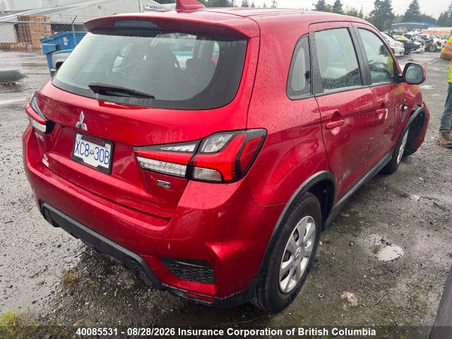 Aukcja sprzedaży 2021 Mitsubishi Rvr, vin: JA4AJUAU4MU602693, numer aukcji: 40085531
