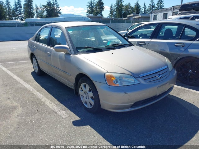 2002 Honda Civic Lx მანქანა იყიდება აუქციონზე, vin: 2HGES16822H924412, აუქციონის ნომერი: 40080970