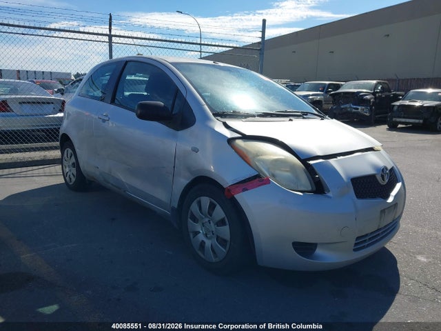 40085551 :رقم المزاد ، JTDJT923185202495 vin ، 2008 Toyota Yaris مزاد بيع