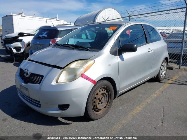 40085551 :رقم المزاد ، JTDJT923185202495 vin ، 2008 Toyota Yaris مزاد بيع