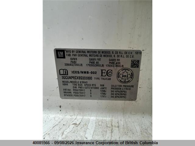 Chevrolet Silverado K1500 2014 3GCUKPECXEG333090 Image 23
