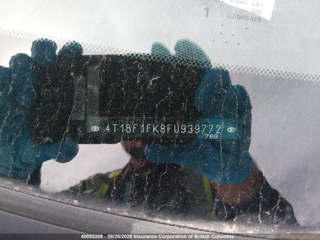 4T1BF1FK8FU939772 Toyota Camry Le/xle/se/xse