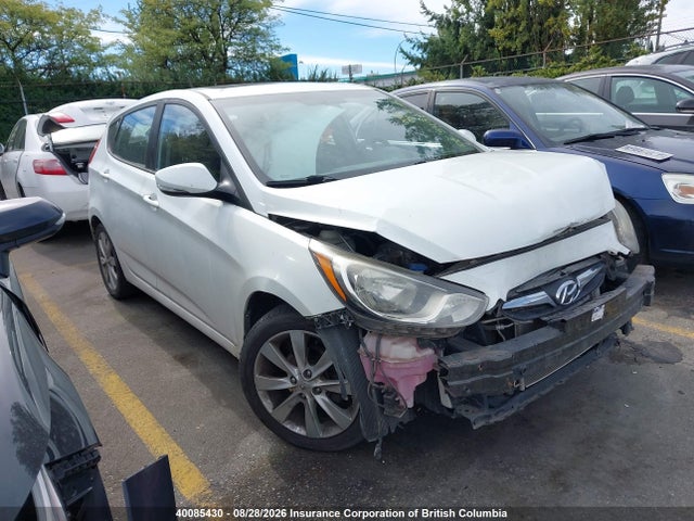 Aukcja sprzedaży 2013 Hyundai Accent Gls/se, vin: KMHCU5AE3DU120538, numer aukcji: 40085430