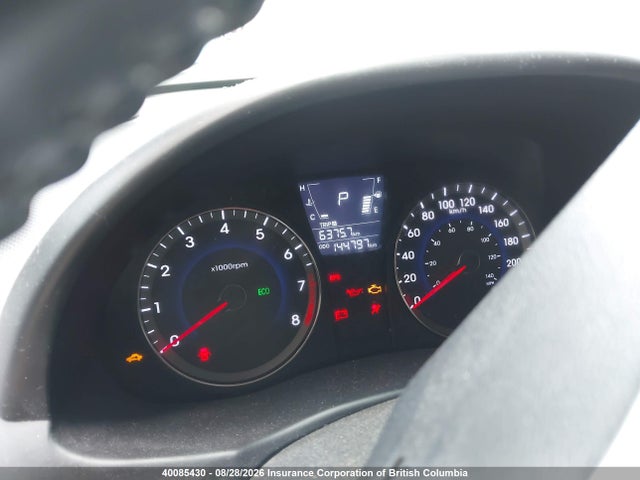 Aukcja sprzedaży 2013 Hyundai Accent Gls/se, vin: KMHCU5AE3DU120538, numer aukcji: 40085430