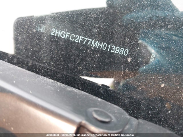 Honda CIVIC EX 2021 2HGFC2F77MH013980 Image 19