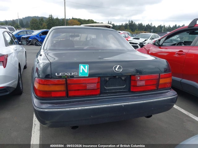 40085584 :رقم المزاد ، JT8UF11E9P0176974 vin ، 1993 Lexus Ls 400 مزاد بيع