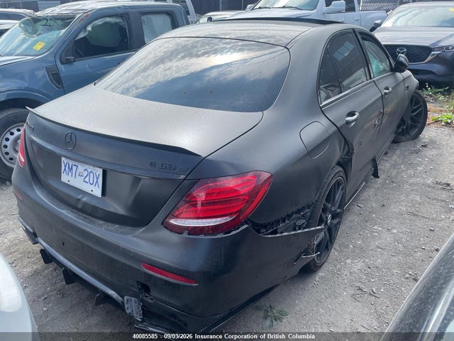 2018 Mercedes-benz E 63 Amg-s მანქანა იყიდება აუქციონზე, vin: WDDZF8KB8JA357172, აუქციონის ნომერი: 40085585