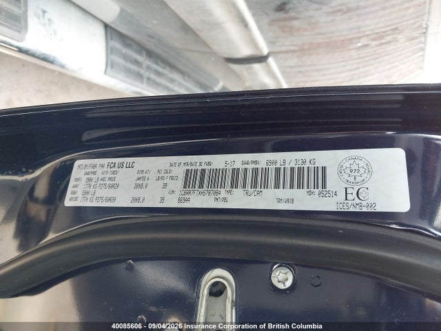 Продажа на аукционе авто 2017 Ram 1500 St, vin: 1C6RR7FTXHS787084, номер лота: 40085606