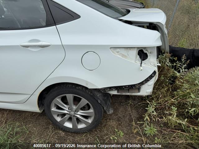Продаж на аукціоні авто 2012 Hyundai Accent Gls, vin: KMHCU4AE9CU258965, номер лоту: 40085617