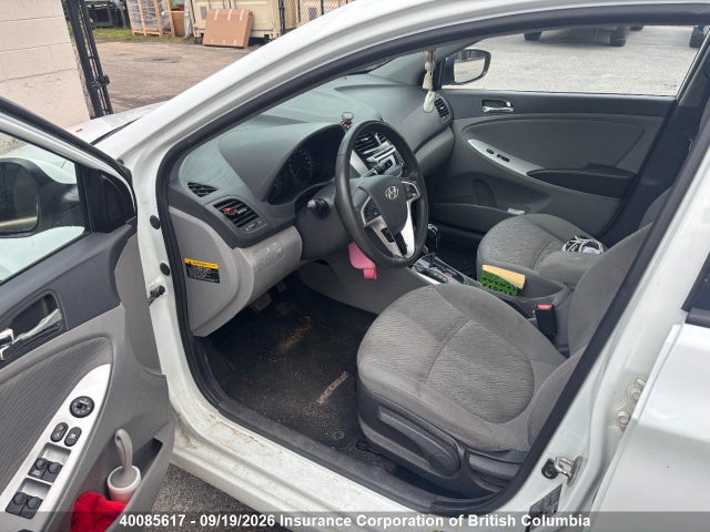 Продаж на аукціоні авто 2012 Hyundai Accent Gls, vin: KMHCU4AE9CU258965, номер лоту: 40085617