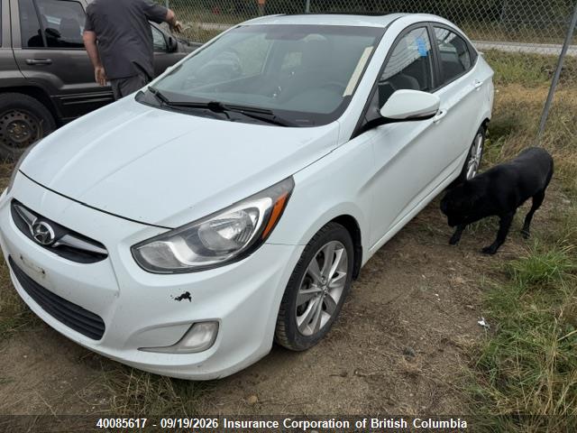 Продаж на аукціоні авто 2012 Hyundai Accent Gls, vin: KMHCU4AE9CU258965, номер лоту: 40085617