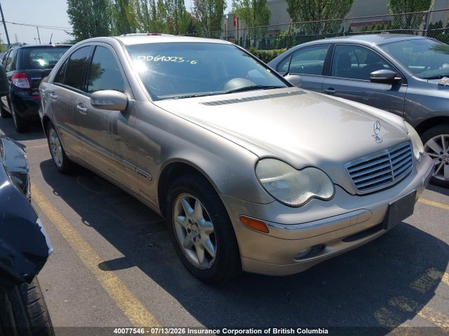 2002 Mercedes-benz C 240 მანქანა იყიდება აუქციონზე, vin: WDBRF61J22F273651, აუქციონის ნომერი: 40077546