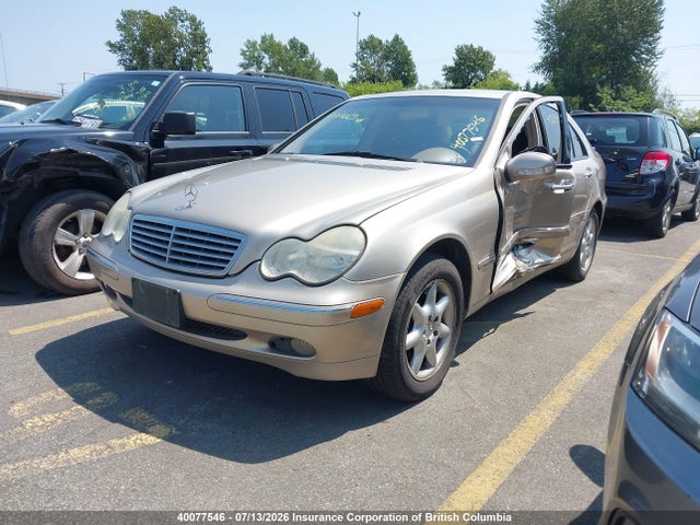 2002 Mercedes-benz C 240 მანქანა იყიდება აუქციონზე, vin: WDBRF61J22F273651, აუქციონის ნომერი: 40077546
