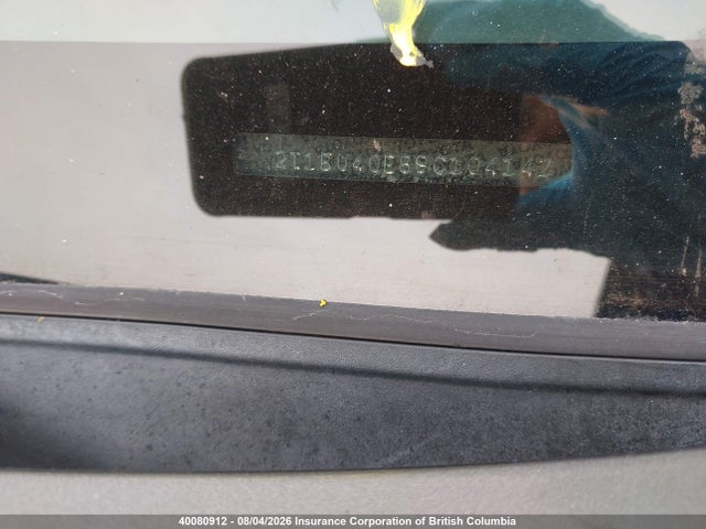 40080912 :رقم المزاد ، 2T1BU40E89C104142 vin ، 2009 Toyota Corolla S/le/xle مزاد بيع