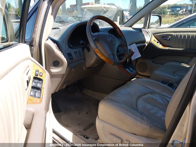 Продажа на аукционе авто 2003 Lexus Rx 300, vin: JTJHF10UX30293059, номер лота: 40080963