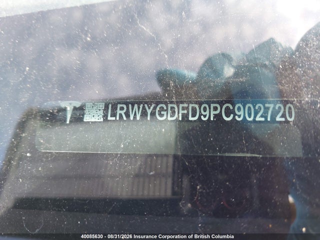 LRWYGDFD9PC902720 Tesla Model Y