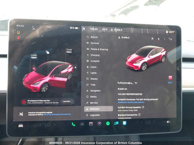 LRWYGDFD9PC902720 Tesla Model Y