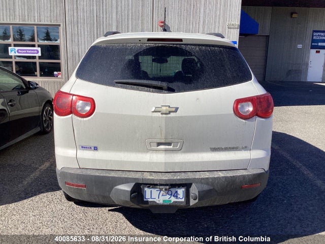 Aukcja sprzedaży 2011 Chevrolet Traverse Ls, vin: 1GNKREED6BJ127282, numer aukcji: 40085633