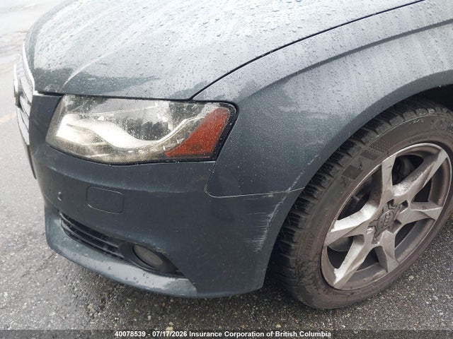 40078539 :رقم المزاد ، WAULF68K89N027562 vin ، 2009 Audi A4 2.0t Quattro مزاد بيع