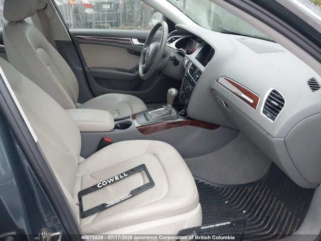 40078539 :رقم المزاد ، WAULF68K89N027562 vin ، 2009 Audi A4 2.0t Quattro مزاد بيع