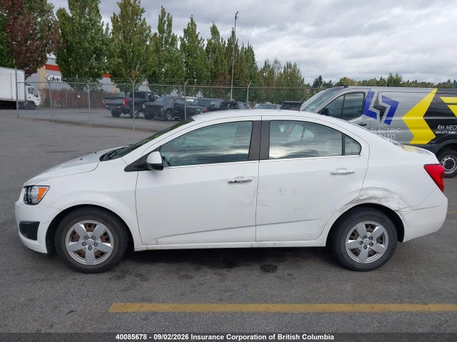 Продаж на аукціоні авто 2012 Chevrolet Sonic, vin: 1G1JC5SH4C4199460, номер лоту: 40085678