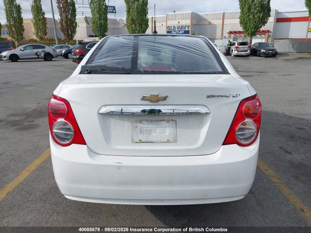 Продаж на аукціоні авто 2012 Chevrolet Sonic, vin: 1G1JC5SH4C4199460, номер лоту: 40085678