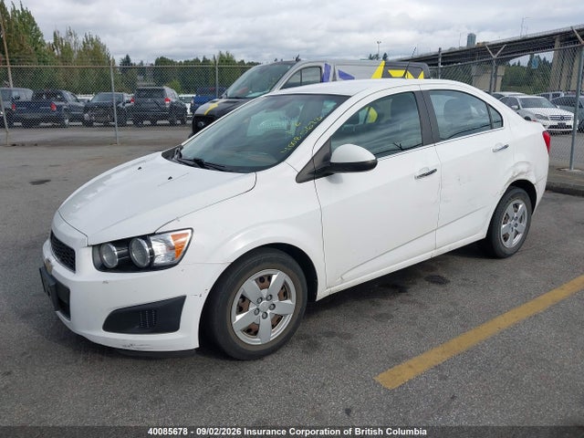 Продаж на аукціоні авто 2012 Chevrolet Sonic, vin: 1G1JC5SH4C4199460, номер лоту: 40085678