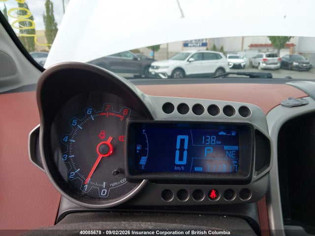 Продаж на аукціоні авто 2012 Chevrolet Sonic, vin: 1G1JC5SH4C4199460, номер лоту: 40085678