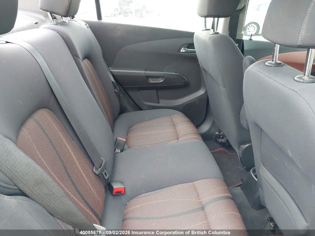 Продаж на аукціоні авто 2012 Chevrolet Sonic, vin: 1G1JC5SH4C4199460, номер лоту: 40085678