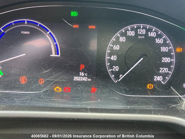 1HGCV3F96KA800788 Honda Accord Touring Hybrid