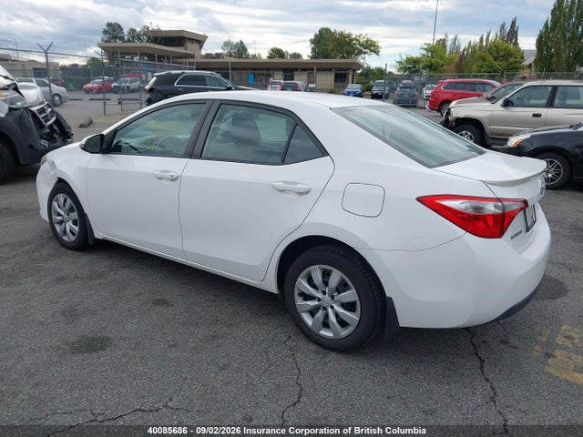 2T1BURHE5EC161734 Toyota Corolla L/le/le Pls/prm/s/s Pls