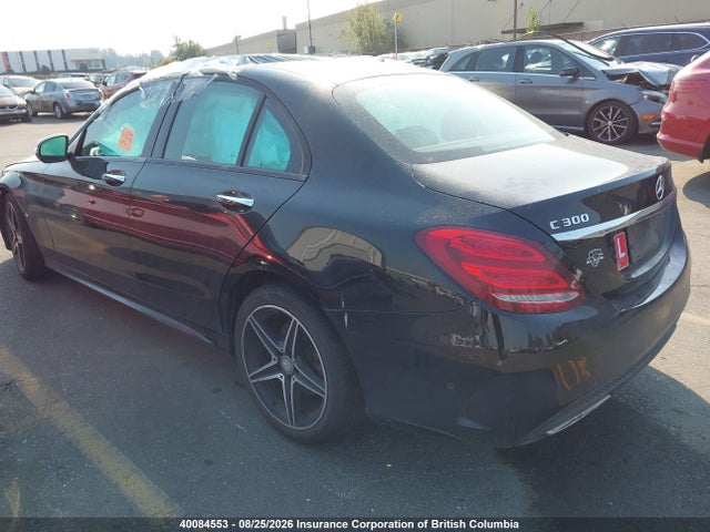 Продаж на аукціоні авто 2017 Mercedes-benz C 300 4matic, vin: 55SWF4KB3HU207363, номер лоту: 40084553