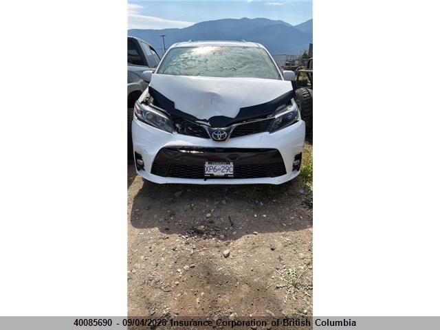 40085690 :رقم المزاد ، 5TDEZ3DC4KS216483 vin ، 2019 Toyota Sienna Se/se Premium مزاد بيع