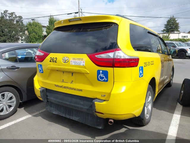 Toyota SIENNA LE 2015 5TDKK3DCXFS635225 Image 4
