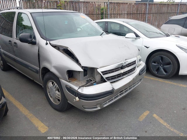 40075892 :رقم المزاد ، 1GNDV03EX5D101564 vin ، 2005 Chevrolet Venture مزاد بيع