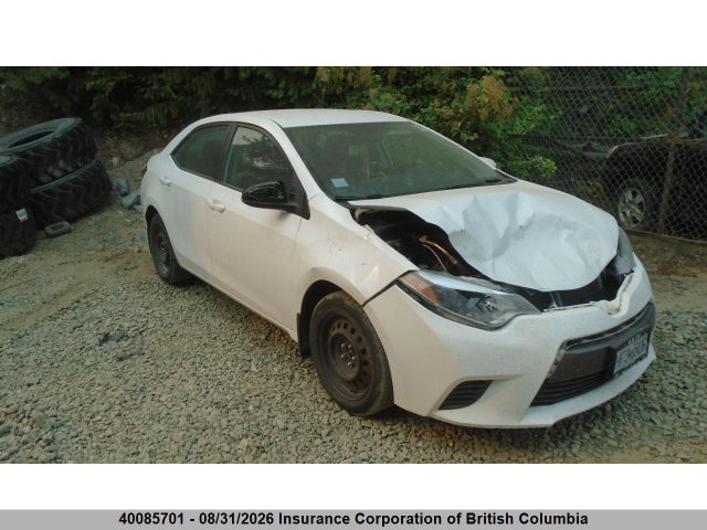 40085701 :رقم المزاد ، 2T1BURHE5GC651416 vin ، 2016 Toyota Corolla L/le/le Pls/prm/s/s Pls مزاد بيع