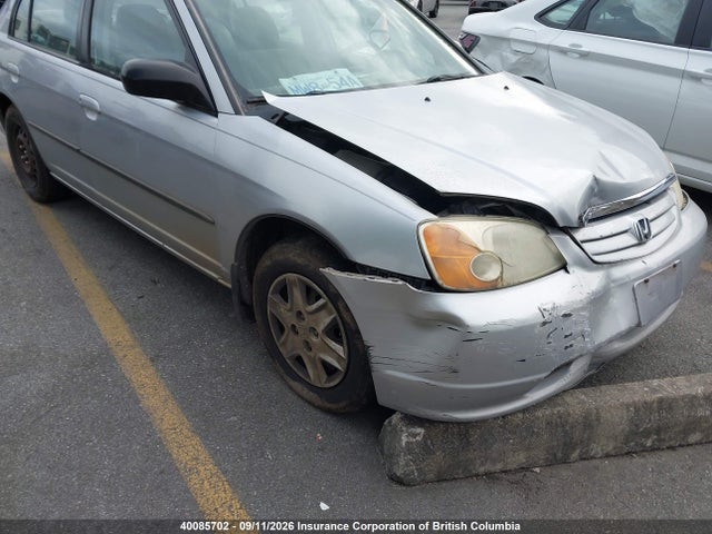 2003 Honda Civic მანქანა იყიდება აუქციონზე, vin: 2HGES16403H905713, აუქციონის ნომერი: 40085702