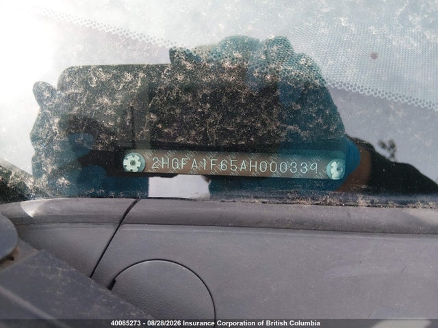 Продажа на аукционе авто 2010 Honda Civic Lx-s, vin: 2HGFA1F65AH000339, номер лота: 40085273