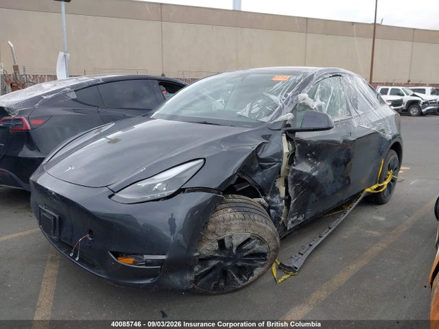 Продажа на аукционе авто 2025 Tesla Model Y, vin: 7SAYGDEE2SF221584, номер лота: 40085746