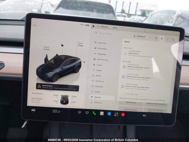 Продажа на аукционе авто 2025 Tesla Model Y, vin: 7SAYGDEE2SF221584, номер лота: 40085746