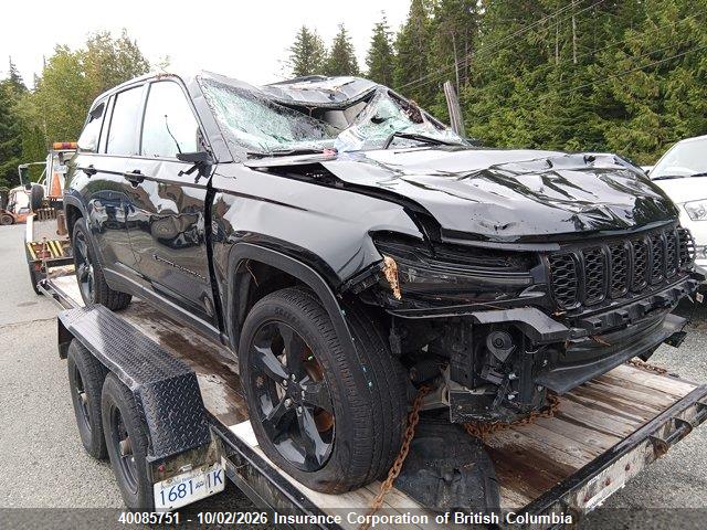 40085751 :رقم المزاد ، 1C4RJHAG2SC268225 vin ، 2025 Jeep Grand Cherokee Laredo/altitude مزاد بيع