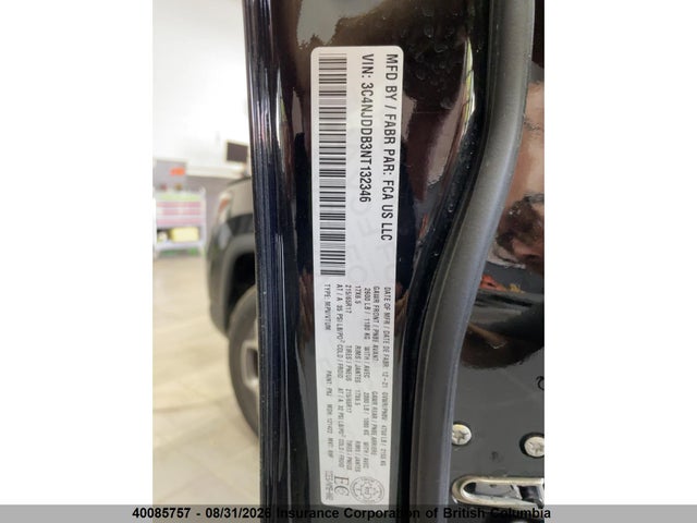 3C4NJDDB3NT132346 Jeep Compass Trailhawk