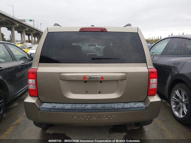 40085743 :رقم المزاد ، 1J8FT28048D658340 vin ، 2008 Jeep Patriot Sport مزاد بيع